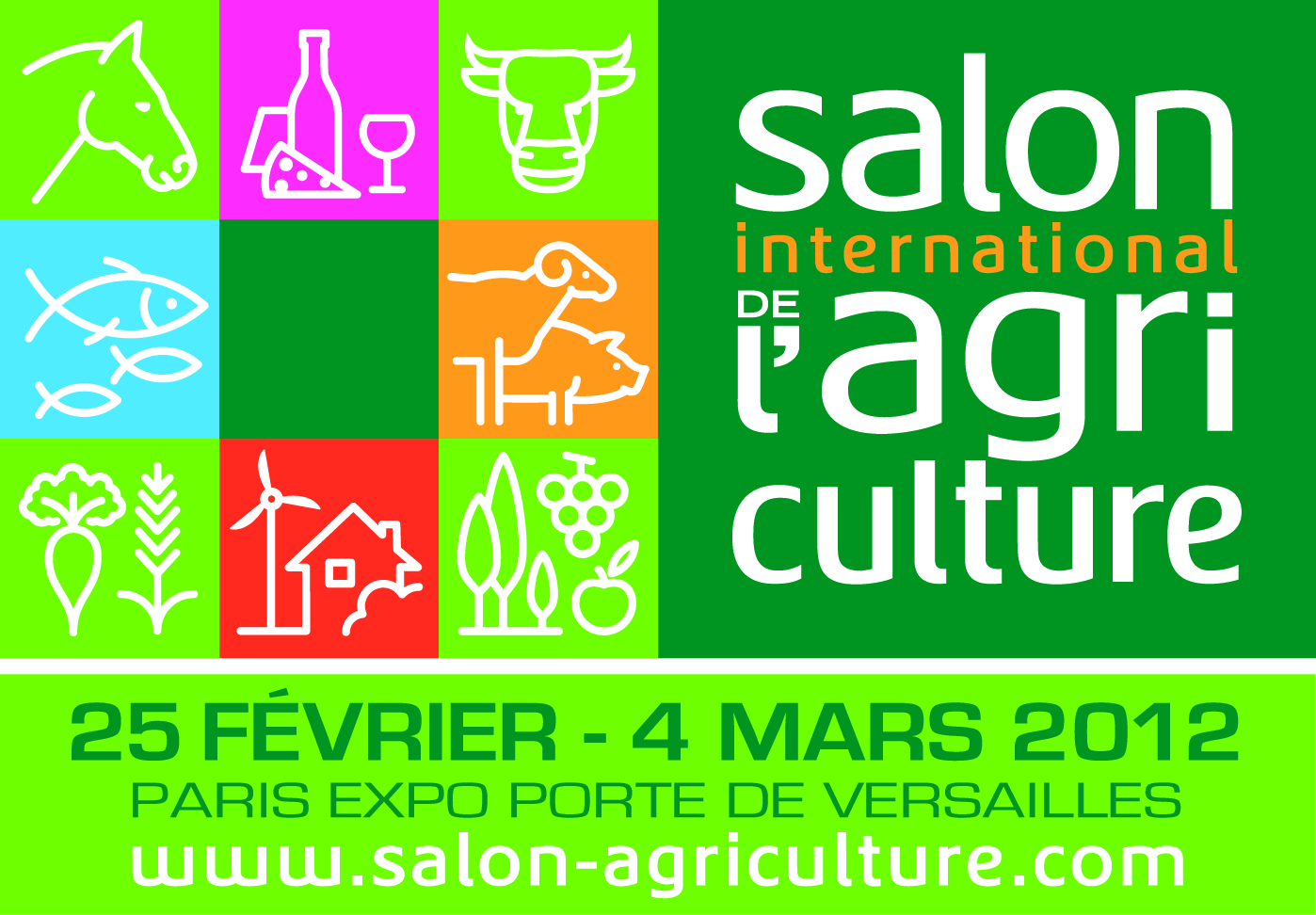 bannière Salon de l'agriculture 2012